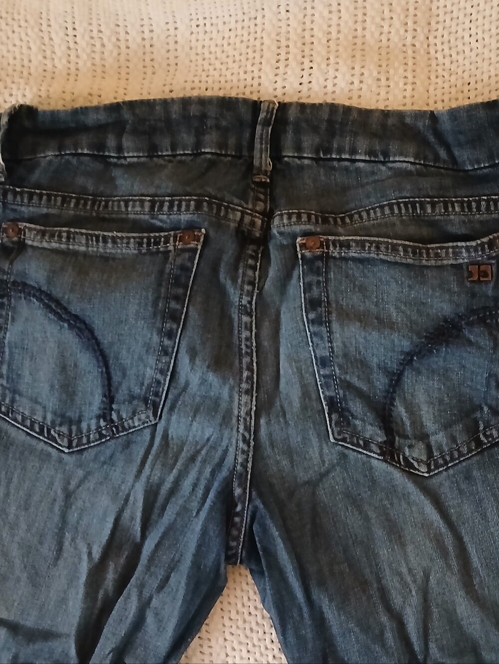 Y2k Vintage Joe's Jeans Women's Dark Blue Bootcut Jeans - Picture 4 of 4